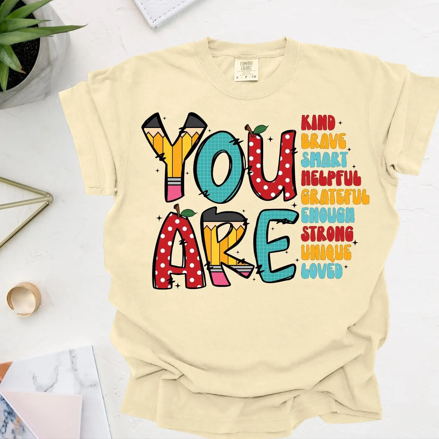 

You Are Kind T Shirt Cute Back To School Kindergarten Teacher Appreciation For 1St Day Of