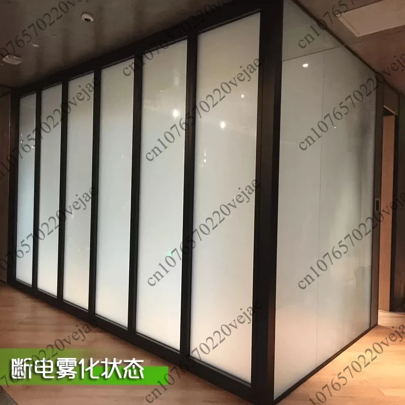Premium  Glue-Free PDLC Electric Switchable Smart Film for Office Privacy Glass