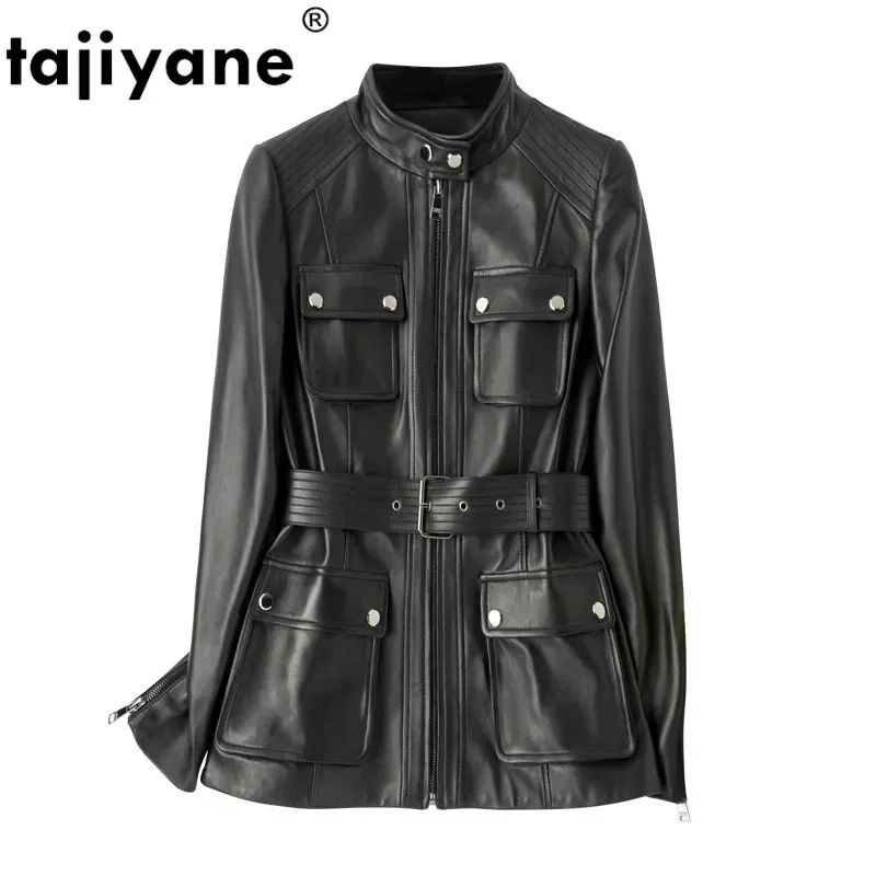 Tajiyane Genuine Leather Jacket Women Female Clothes Sheepskin Coat 2020 Coats and Jackets Women Spring Autumn D9526Q01 WPY474