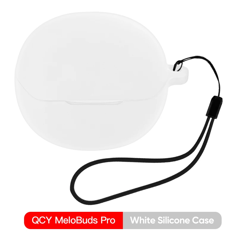 Qcy Ht05 Soft Sillicone Case Ht10 Melobuds Pro Draadloze Oortelefoon Opbergtas Hoofdtelefoon Beschermhoes Oordopjes Reinigingssets