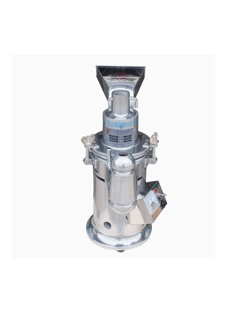 DF-15 Electrical mill grinder Automatic Continuous Herb Grinder Hammer Pulverizer automatic spray grinding machine 20000 RPM/min
