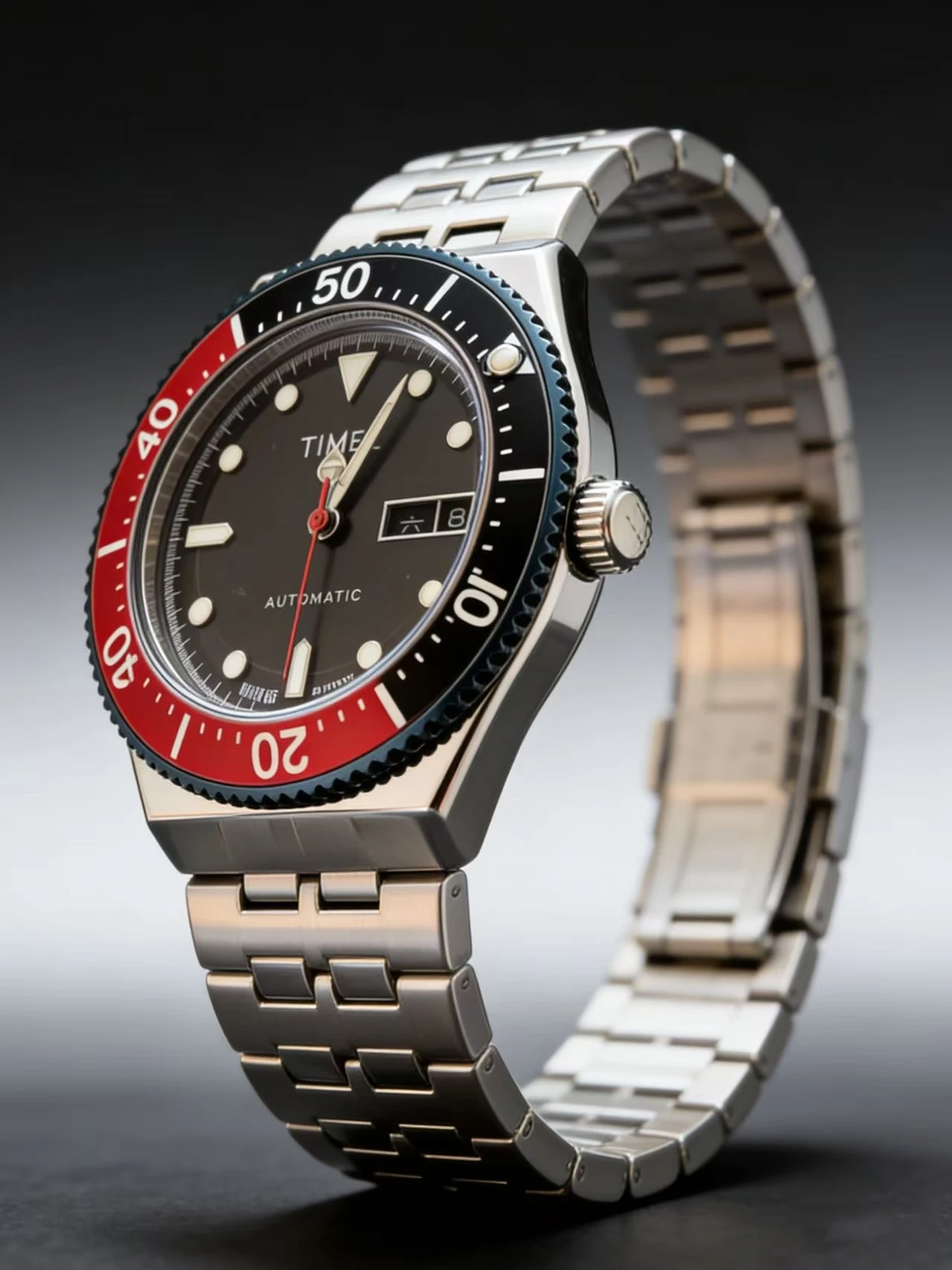 TIMEX Steel Belt Belt Watch Simple and Fashionable Business Watch Luxury Leisure Multi functional Calendar Waterproof Watch