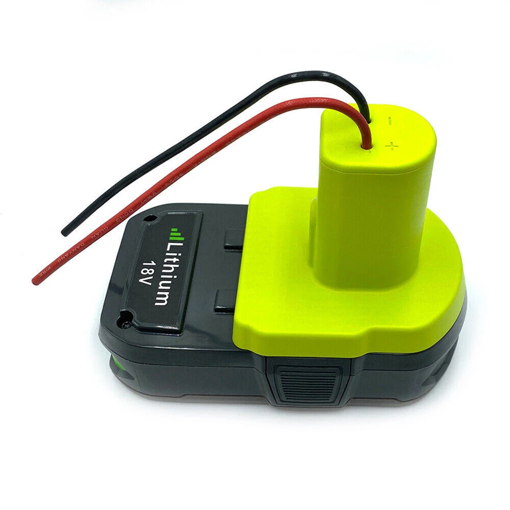 For Ryobis 18V Battery Power-Wheel Adaptor Multi-Purpose Battery Dock Power For Small DC Fan