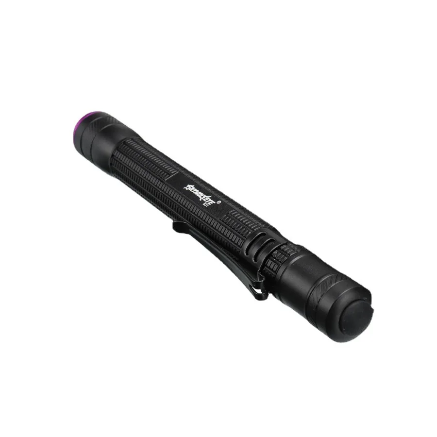 Sky Wolf Eye UV 395nm Luz negra: linterna para colección de monedas Autenticación auxiliar y detección de agentes fluorescentes UV