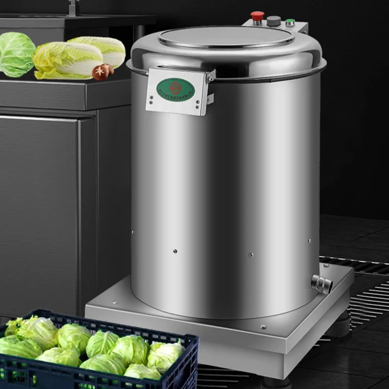 مجفف طعام من الفولاذ المقاوم للصدأ لتجفيف الفواكه والخضروات آلة طرد مركزي فردية لتجفيف الفاكهة 20 لتر