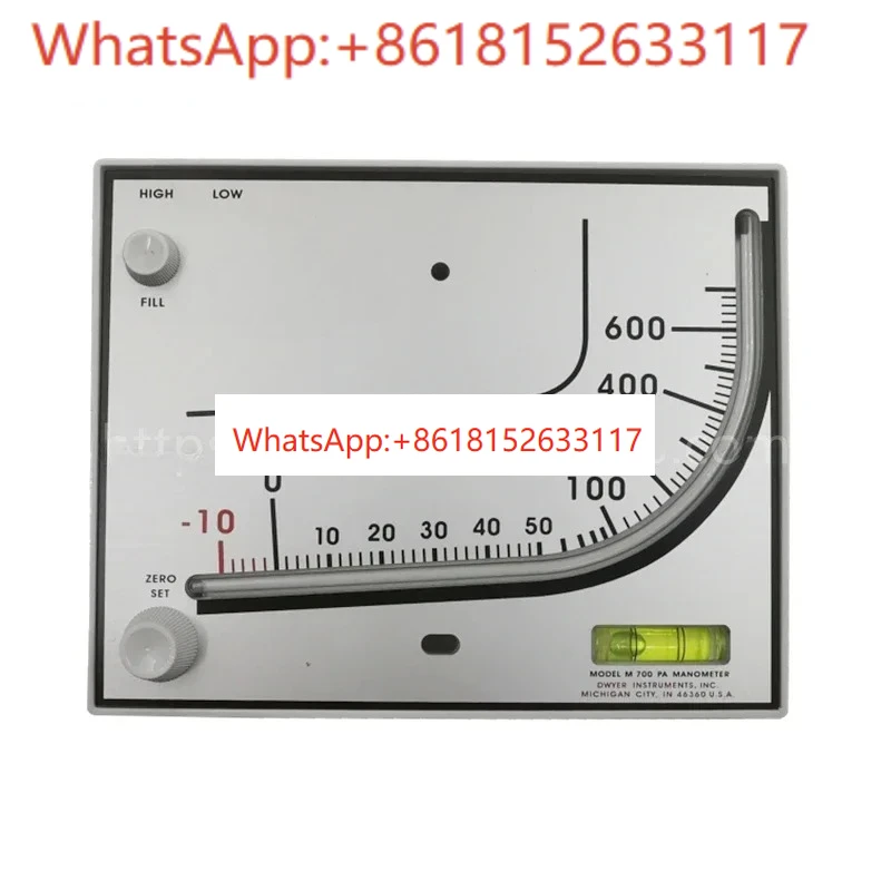 مقياس الضغط التفاضلي للزيت الأحمر MARK II M-700PA مقياس الضغط التفاضلي