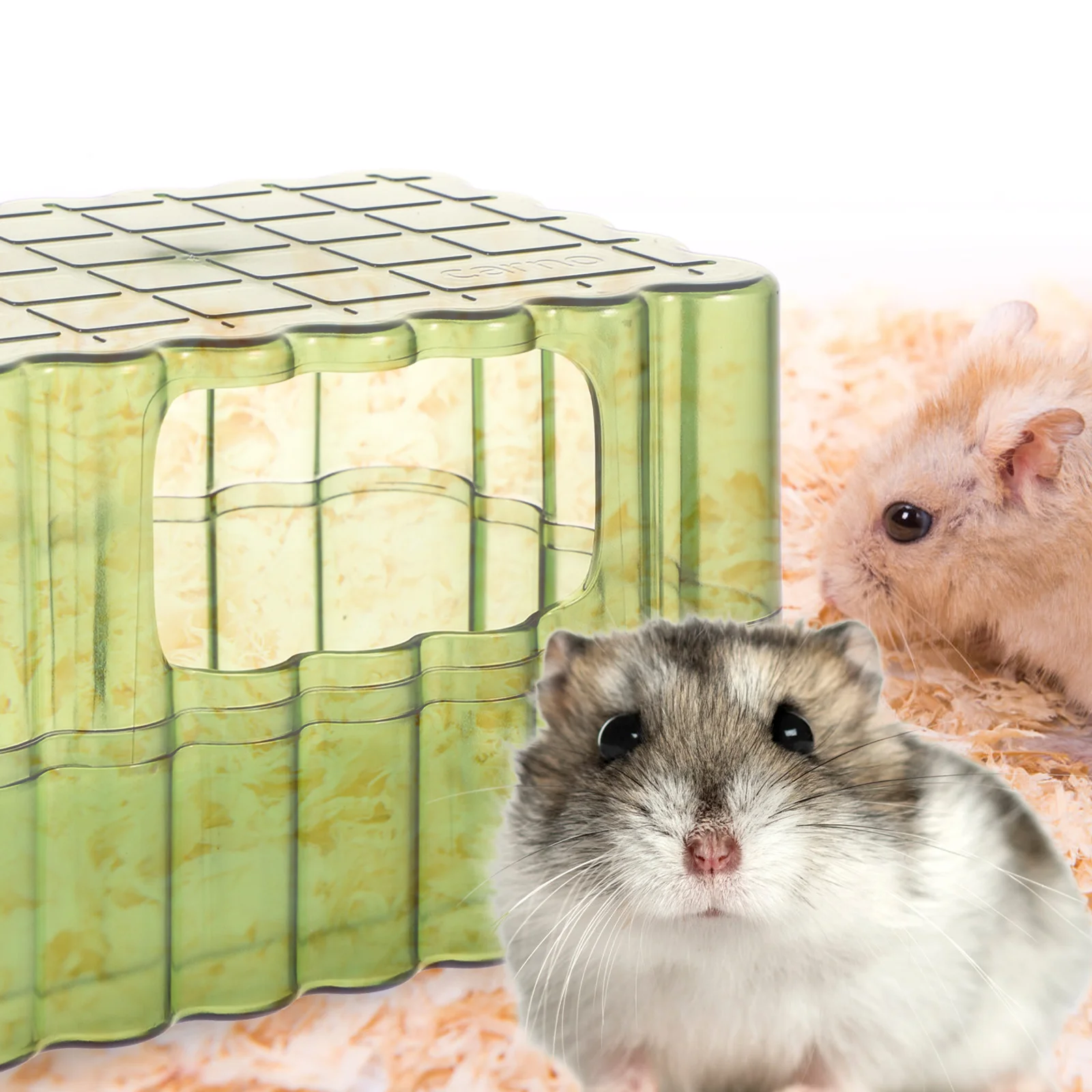 

Hamster Sand Box Clear Bathtub Anti-Slip Bottom Durable Material Transparent Small Animal Bath Container For Chinchilla