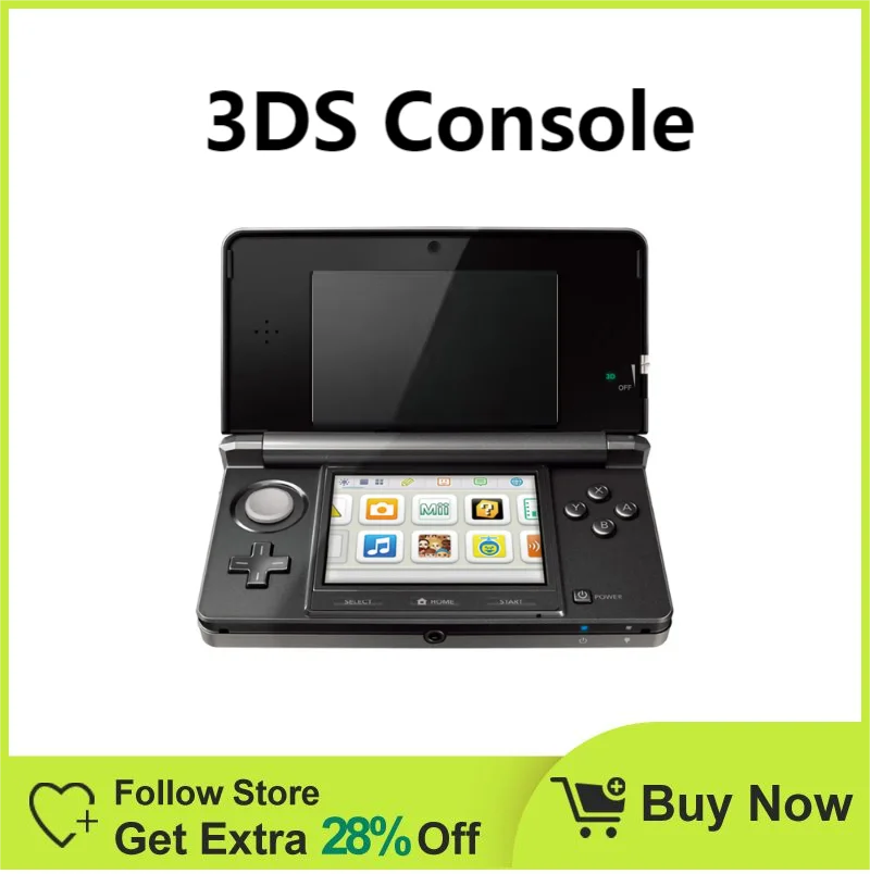 Original 3DS 3DSXL 3DSLL Game Console handheld game Console Free Games for  3DS game