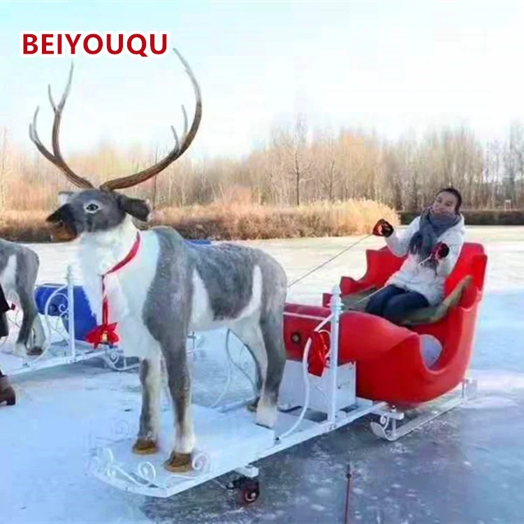 الجملة زلاجات الثلج دائم سحب سحب عيد الميلاد الغزلان الثلوج زلاجات ركوب الثلوج للأطفال