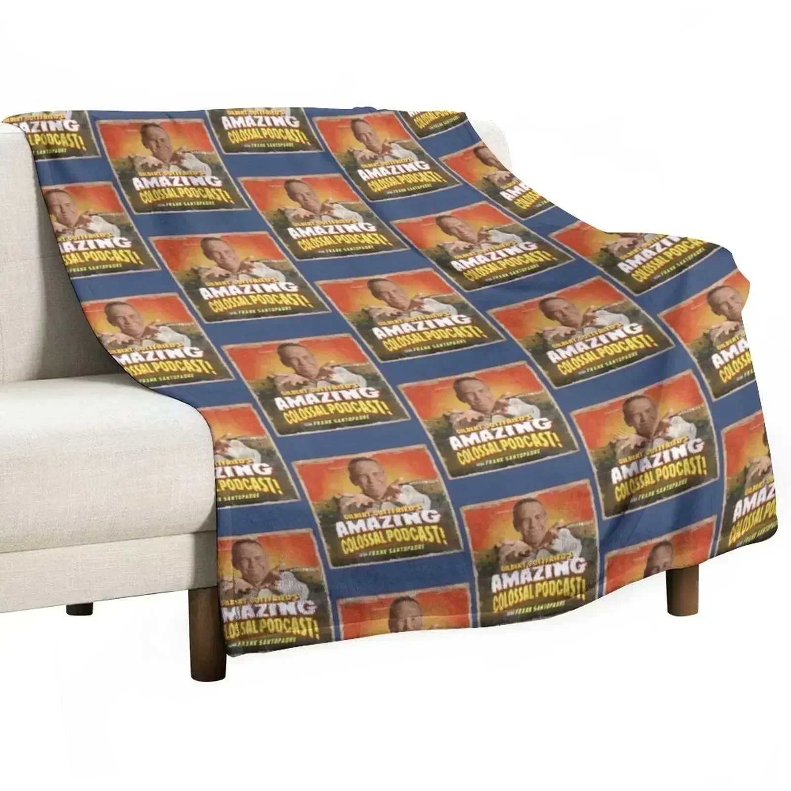 Gilbert Gottfried podcast Throw Blanket Bed For Decorative Sofa Cute Plaid Designers Blankets