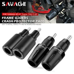 MT07 Frame Anti Crash Protector Slider For YAMAHA MT-07 Tracer 700/7/GT 7GT FZ07 Motorcycle Engine Crash Pad Fairing Protection