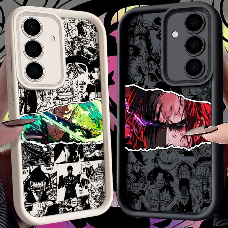 Japan Anime Hot One Pieces Phone Case For Samsung S26 S25 S24 S23 S21 S20 Ultra Funda For Galaxy S25 S24 FE S26 Plus Soft Cover