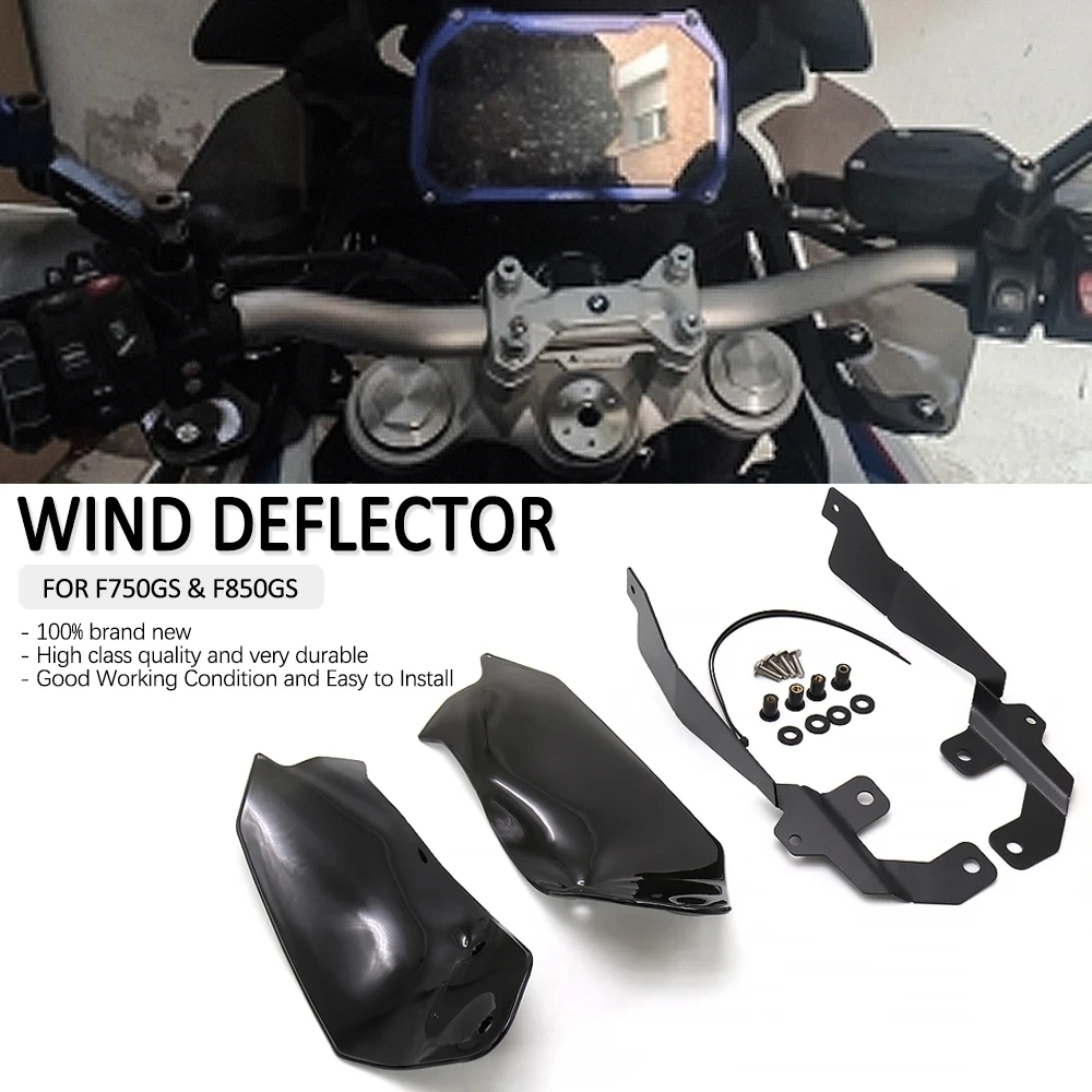 

NEW For BMW F750GS F850GS F 750 850 GS Motorcycle Wind Deflector Pair Windshield Handguard Cover Side Panels 2018 2019 2020 2021