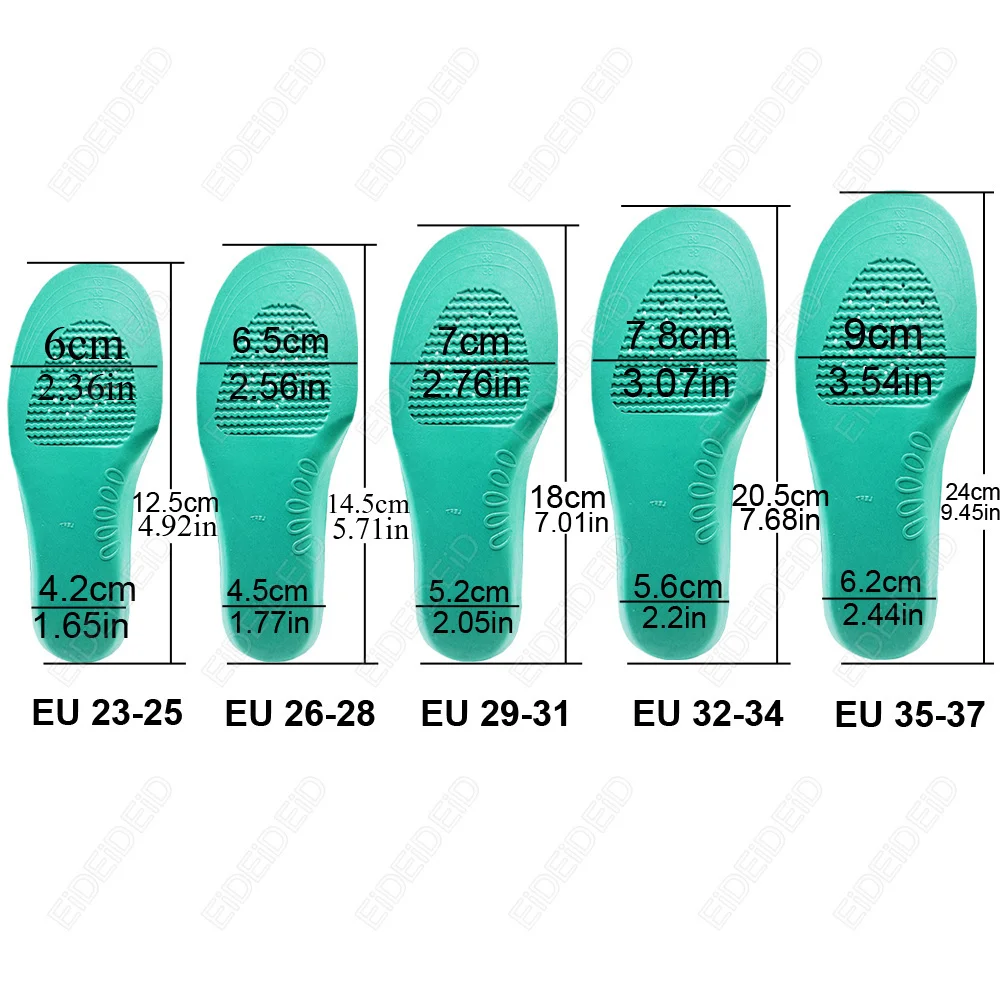 Kids Orthopedic Insoles For Shoes Comfortable Plantar Fasciitis Insoles for Feet Arch Support Shoe Pad Flat Foot Care Shoe Sole