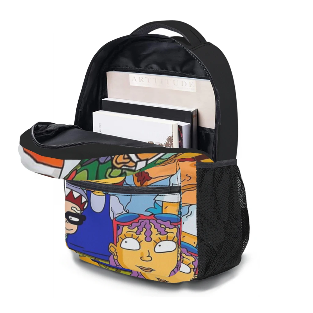 Rocket Power-Sac à Dos d'Université Étanche de Grande Capacité pour Fille, Cartable pour Ordinateur Portable, 17 Pouces, Nouvelle Collection ﻿ ﻿