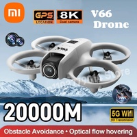 Xiaomi V66 Drone Professional 5G 8K HD Wide Angle Camera Brushless Obstacle Avoidance RC Quadcopter Drone Toy RC 200000M 2025 Ne