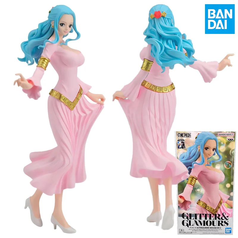 

BANDAI BANPRESTO One Piece GLITTER & GLAMOURS NEFELTARI VIVI II Аниме Фигурка ПВХ Модель Коллекция Игрушки Подарки для детей