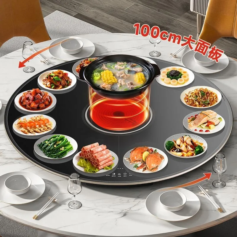 

Regular appointment of anti-scalding turntable table heating meal insulation board turntable artifact