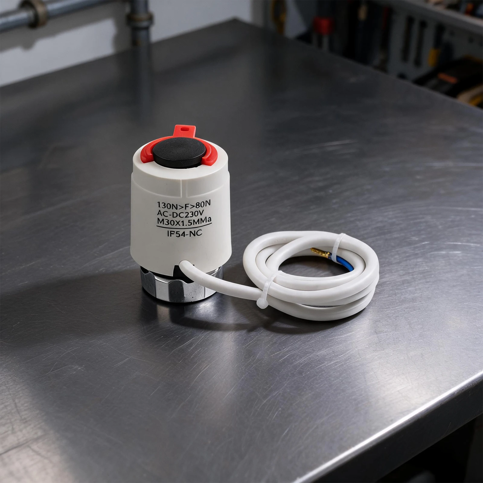 

230V Water Floor Heating Electric Actuator M30*1.5 Temperature Controlfor Underfloor Heating TRV Thermostatic Radiator Valve