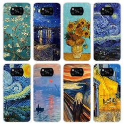 Van Gogh Oil Art Painting Phone Case For Xiaomi Poco X7 X6 X5 Pro F7 Ultra Redmi 15C 15 13 13C 12 12C 10 10A 10C 9 9A 9C 9T Shel