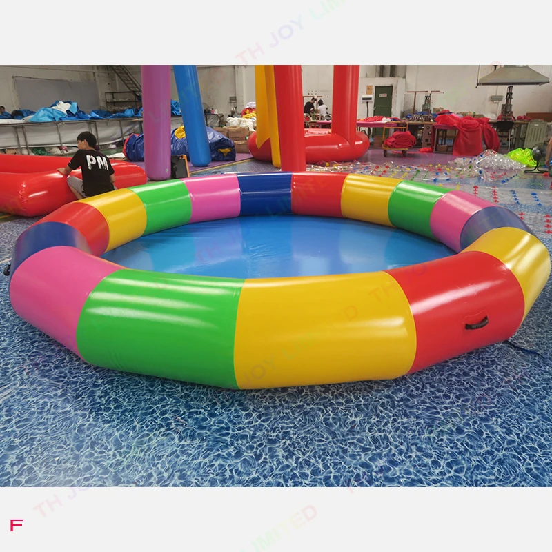 3m rond opblaasbaar zwembad draagbaar kind buitenzwembad oceaanballen spel hek speelkamer decoratie waterspeelgoed