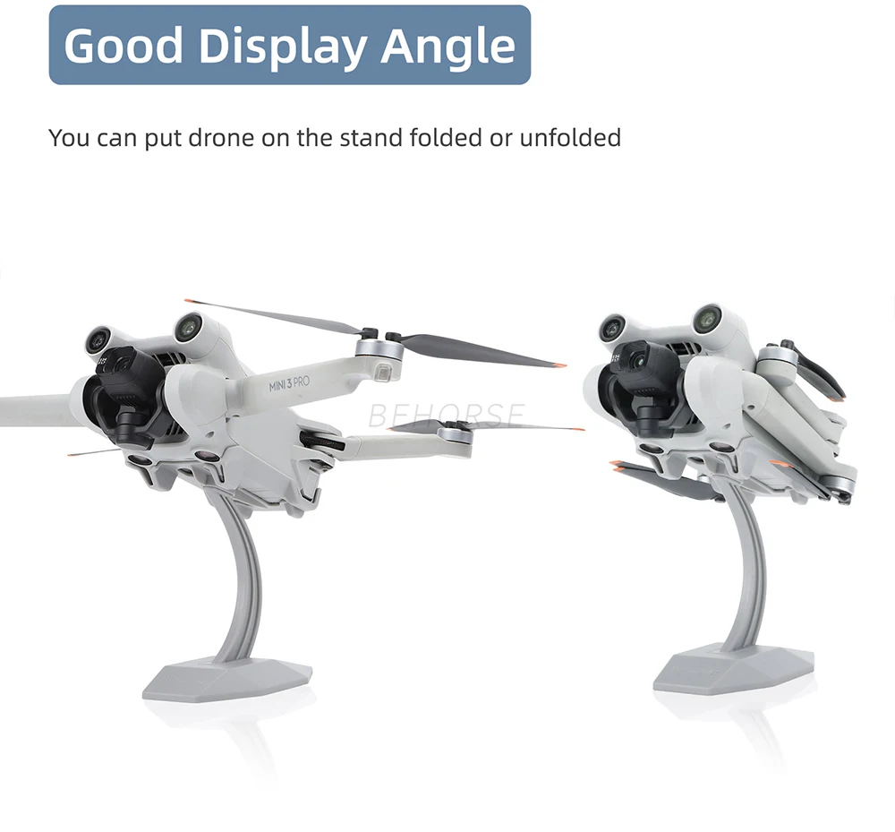 Suporte de exibição de mesa para drone, base de montagem para dji mini 3 pro/mini 2/mini 3/neo/flip/avata 2/1, acessórios universais