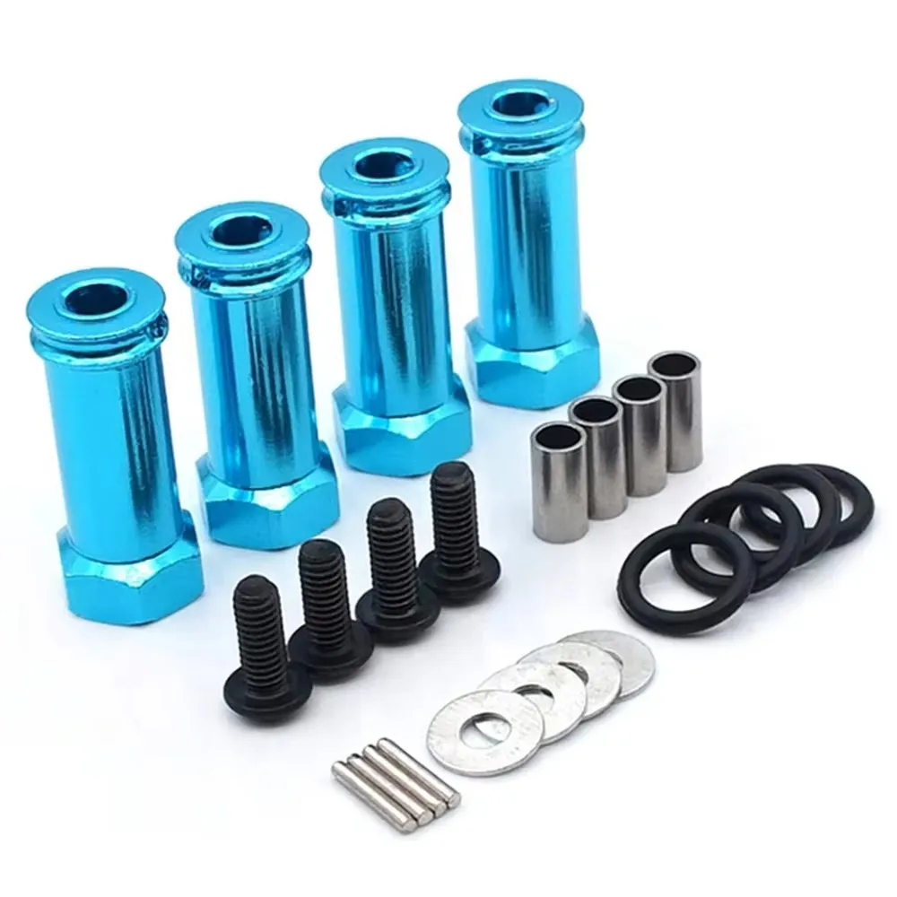 Aluminum 12Mm Hex Hub 24Mm Extension Adapter Wheel Spacer Widener for 1/18 WLtoys A959 Upgrade Parts Fit A949 A969 A979 RC