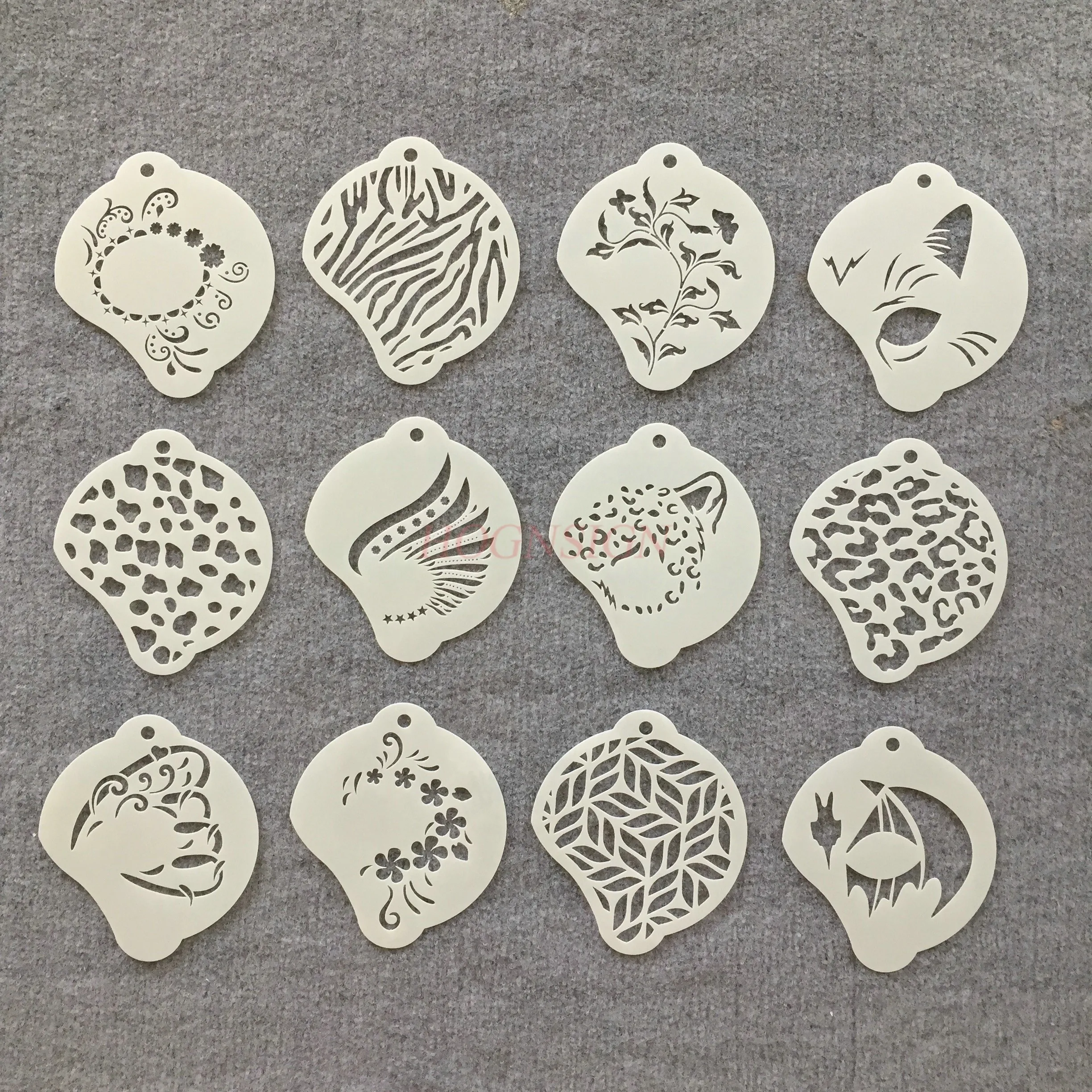 

1 шт. трафареты для рисования лица, трафареты для рисования тела, трафарет для татуировки лица, трафареты для отслеживания лица для детей и взрослых, праздник