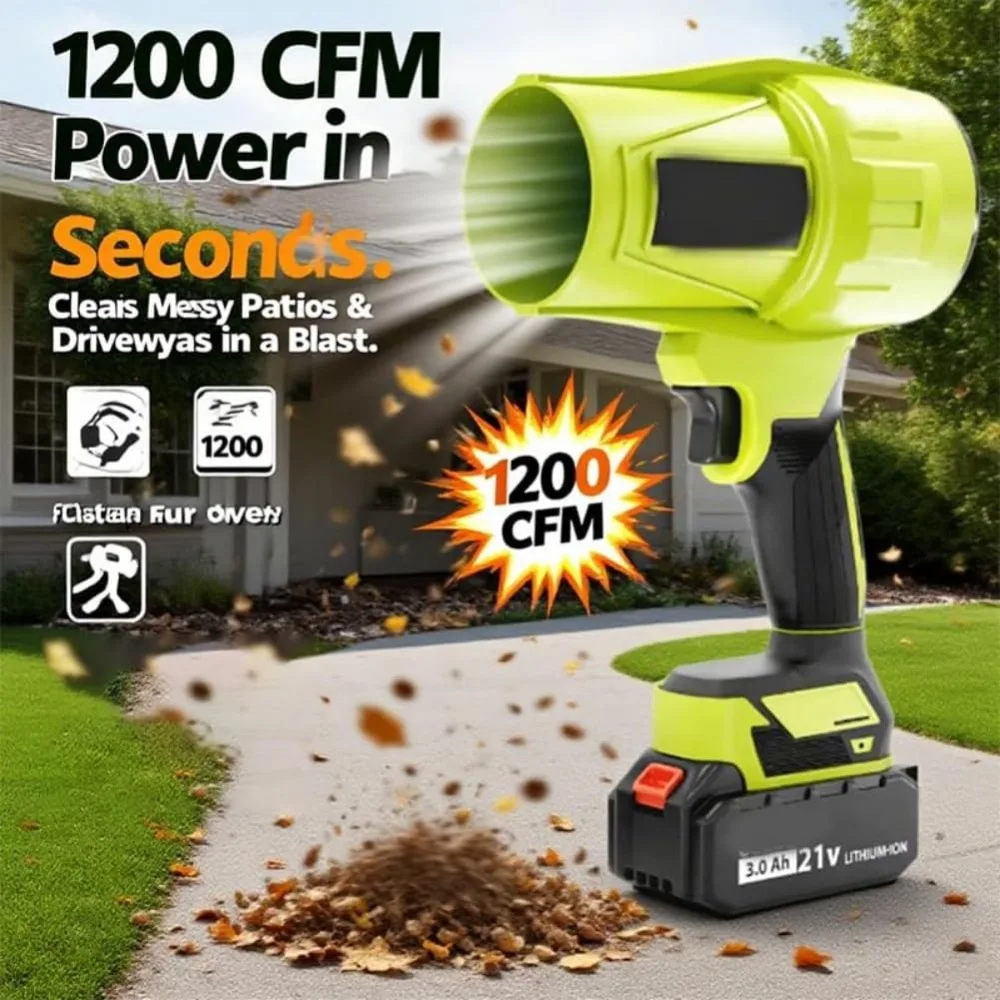 HART 40V 190 MPH Lithium-Ion Cordless Blower Sweeper HLBL01 (Tool ONLY- Battery and Charger NOT Included)