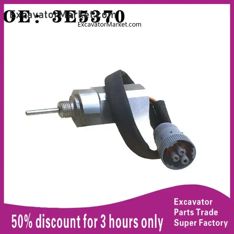 For excavator Caterpillar CAT E325  3E-5370 3E5370 Engine Temperature Sensor Coolant Temperature Sensor High Quality Accessories