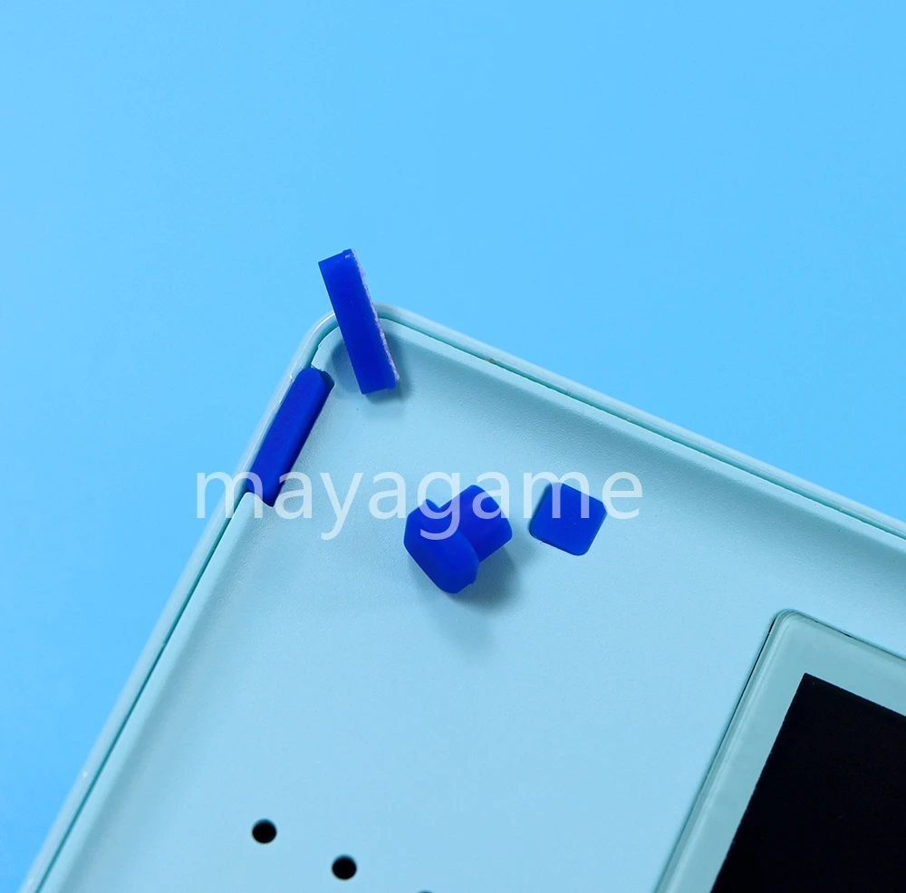 ライトコンソール、フィートカバー、ndsl、2セット用のアッパー液晶画面ネジ