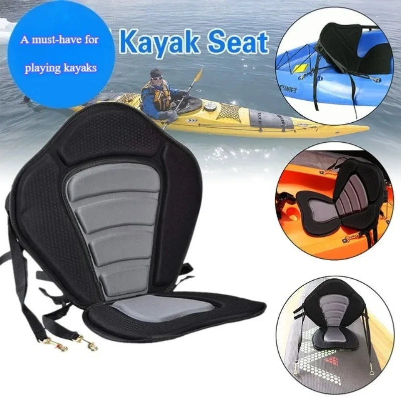 便利な後部座席-カヤックパドルボード-後部座席調節可能なシート-速乾性eva素材-快適で耐久性のある亜鉛素材