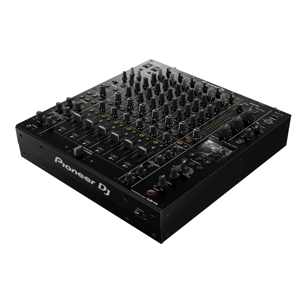 ZOMERVERKOOPKORTING OP Echte Pioneer DJ DJM-V10 LF 6-kanaals professionele DJ-mixer (zwart)