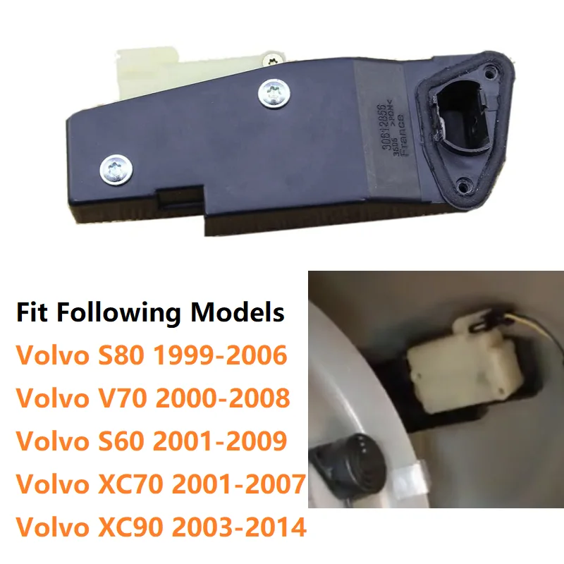 30612856 Gas Fuel Flap Solenoid Motor Filler Door Lock Actuator For Volvo V70 S60 S80 XC70 XC90 9483311 30716837 Accessories