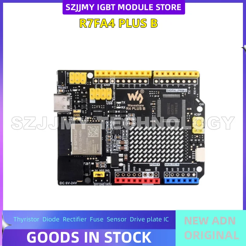 تم تجهيز لوحة تطوير Renesas R7FA4 PLUS B بـ ESP32-S3F ومتوافقة مع Arduino UNO R4 #4