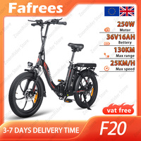 Fafrees F20 Electric Bicycle: 36V 16Ah Battery, 250W Motor, 20\
