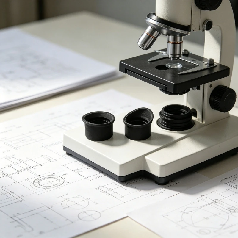  2pcs Comfortable Silicone Eye Guards For Microscopes Reduce Pressure During Extended Scientific Work Eyepiece Covers