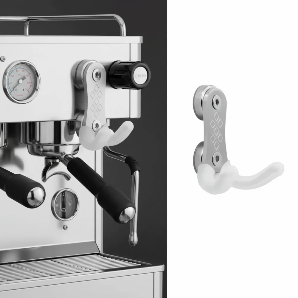 Super Strong Suction Magnetic Portafilter Holder Wall Mount Impact Resistant Magnetic Hook Silicone Reusable