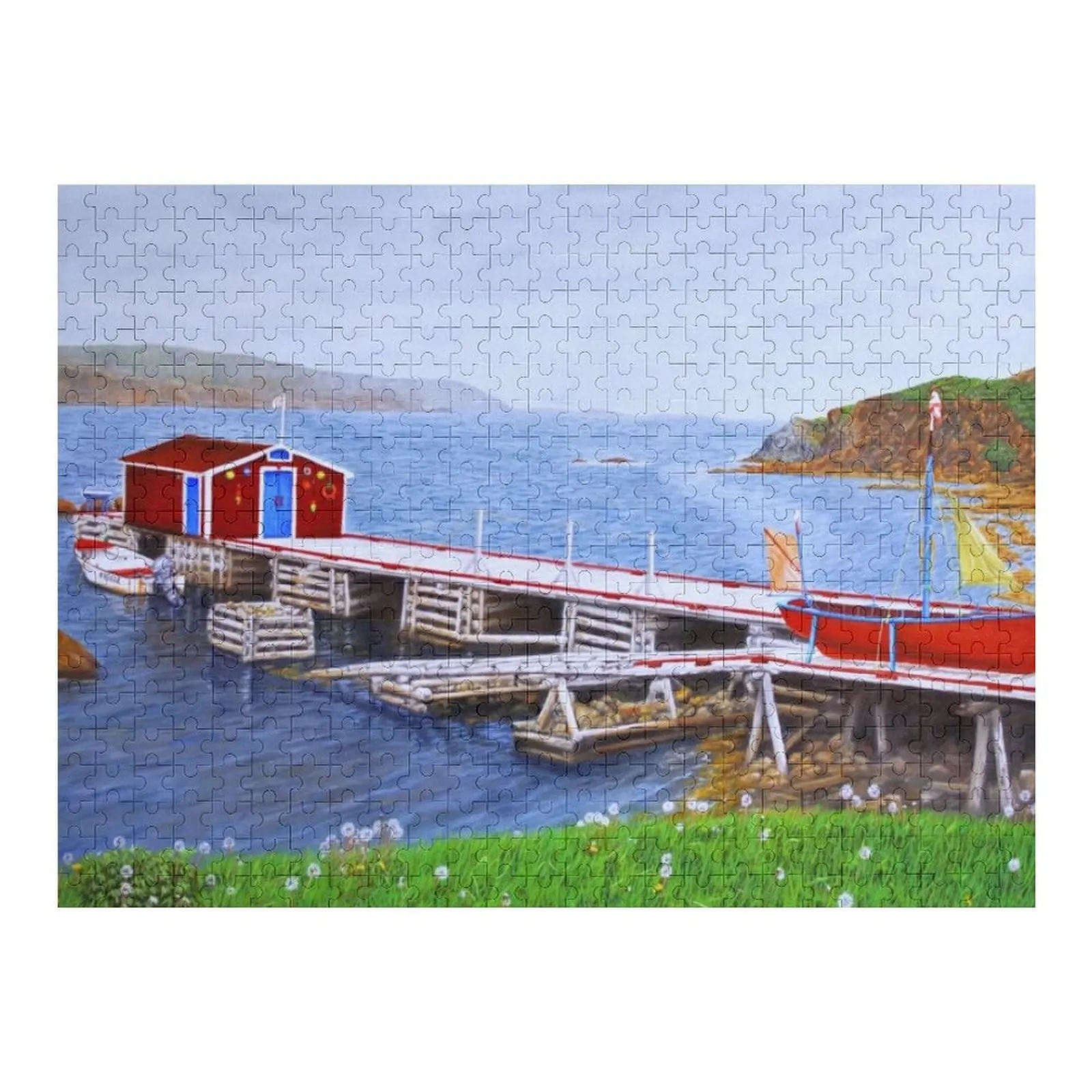 

Twillingate Newfoundland. Jigsaw Puzzle Children Baby Wooden Puzzle