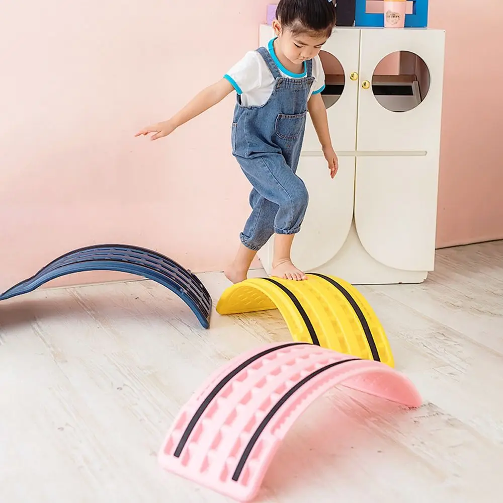 Coordination Kids Balance Board Twisting Stability Not Easy To Deform Children Wobble Board Interesting Elasticity