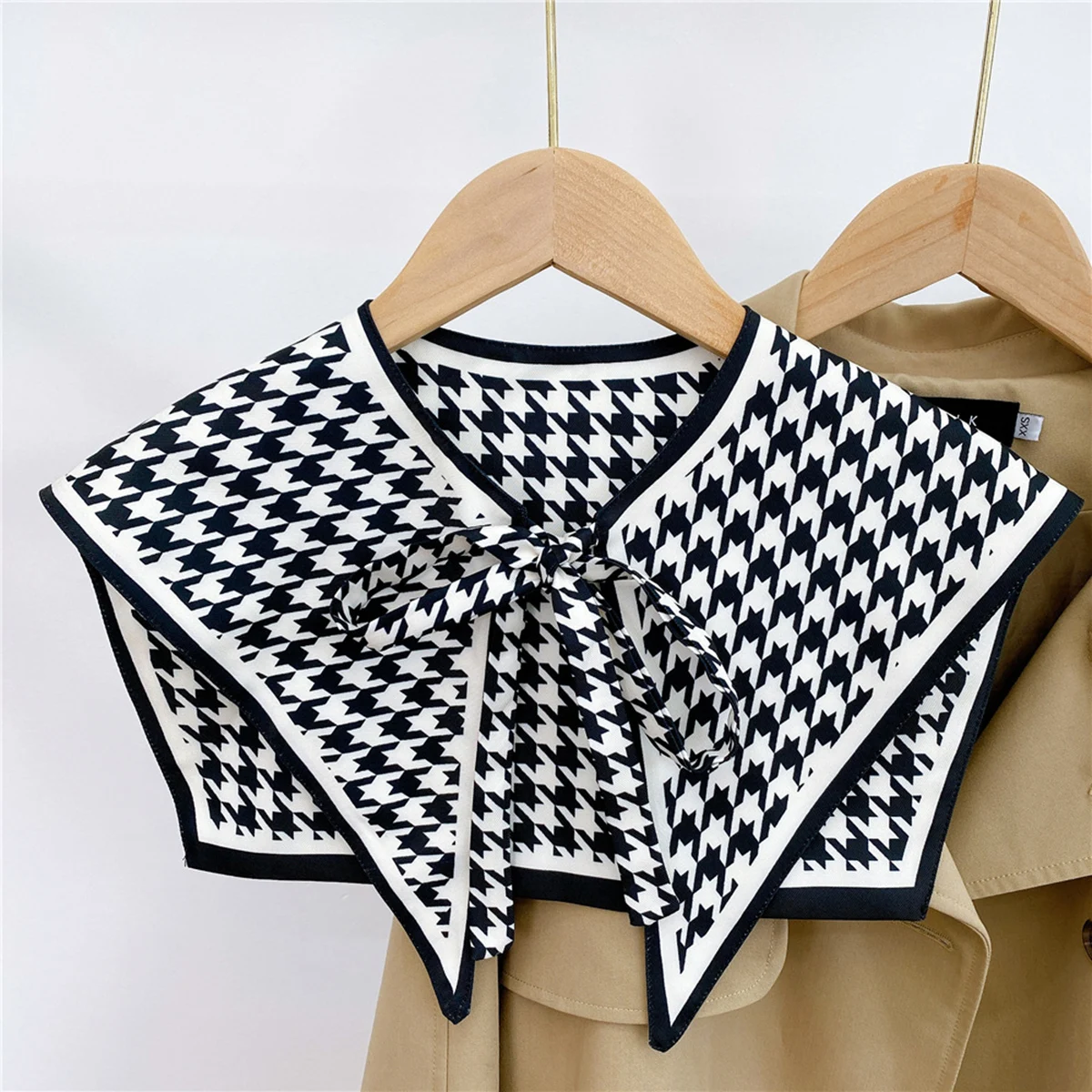 Fashion Detachable Collars Floral Printed Shawl Summer Shoulder Cover Fake Collar For Women Decorated Scarf Poncho New Design