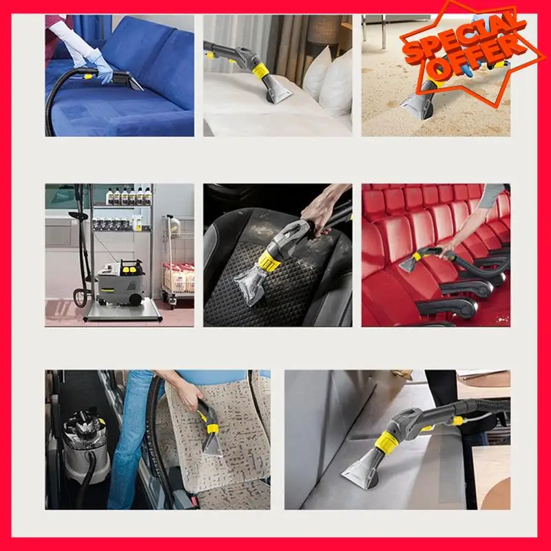 -ESTR 2 шт. сменные аксессуары для насадок для пылесоса Karcher Puzzi 10/1 10/2 8/1, аксессуары для уборки дома