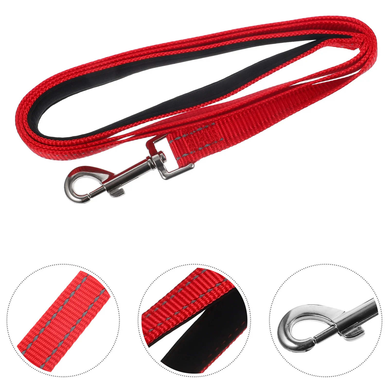 

Reflective Dog Leash Nylon Durable Lightweight Dog Rope Leash for Walking Training Puppy Ergonomic Handle Outdoor Use