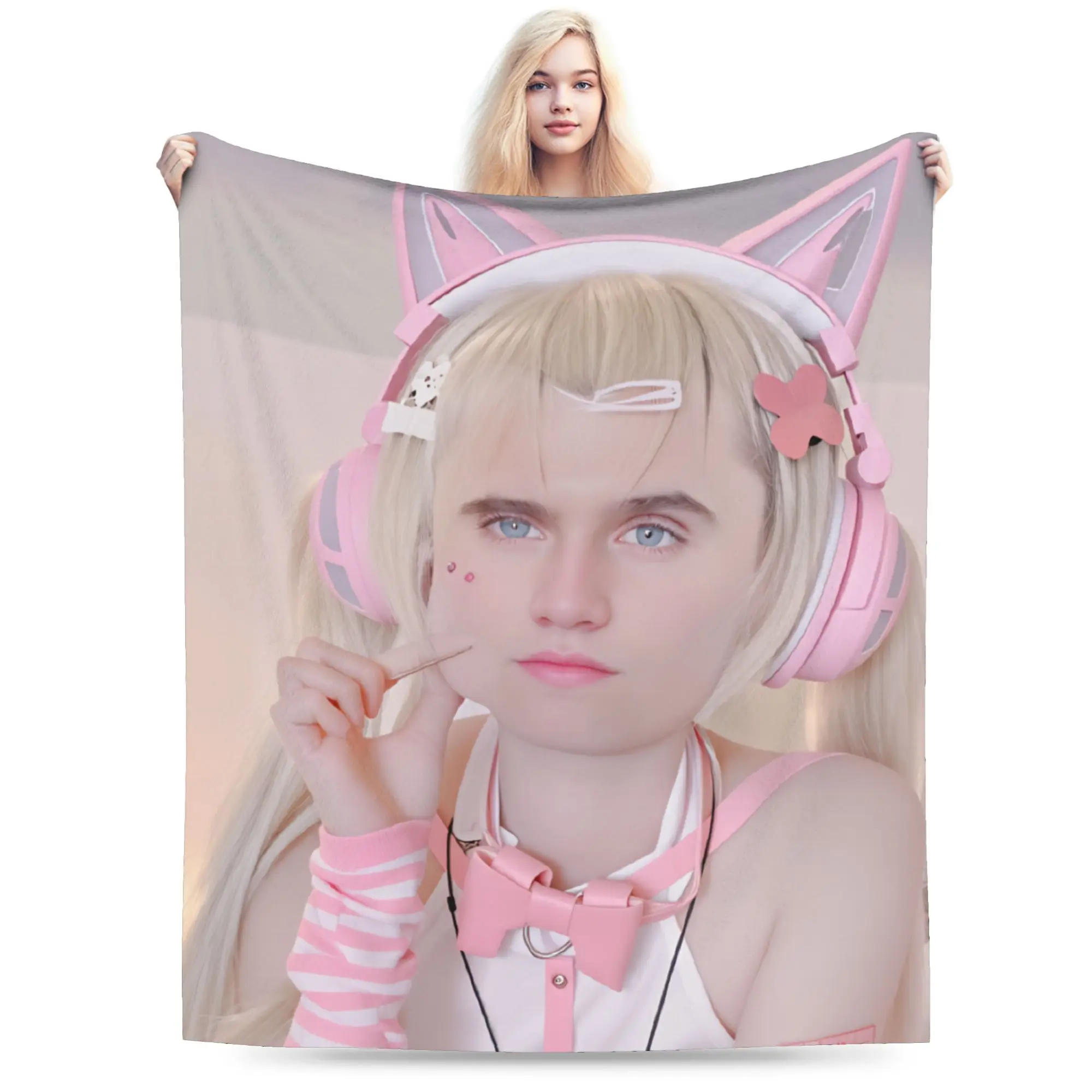 Funny Meme Charlie Kirk Blankets Quality Warm  Throw Blanket Winter Plane Travel Sofa Home Fashion Bedspread