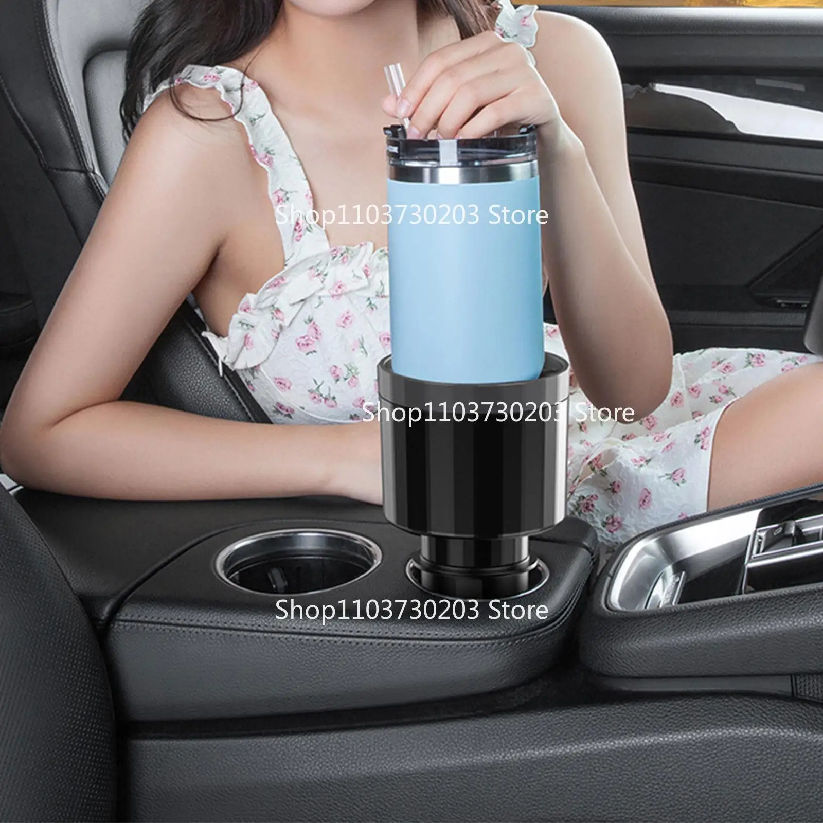 

1 шт. Увеличенный автомобильный держатель для стаканов, расширитель, устойчивый, для большинства очень больших стаканов и бутылок, с регулируемым основанием, автомобильные аксессуары