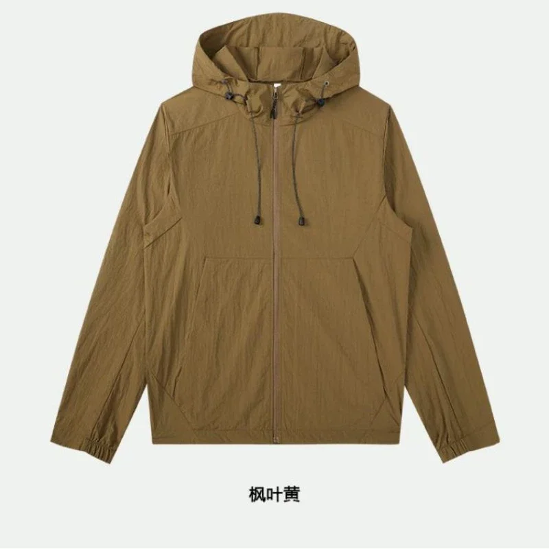 

Men's UPF 50+ Sun Protection Clothing Hiking Fishing Hoodie Jackets Long Sleeve Breathable Summer Outdoor Gear