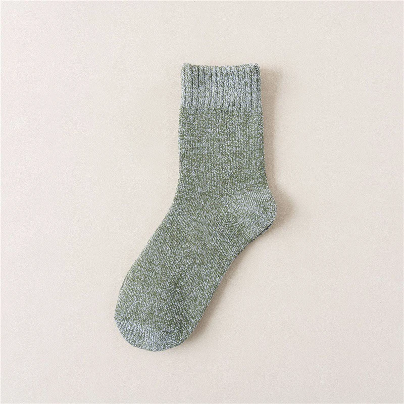 5/10 Paar dicke warme Mittelrohrsocken für Herren und Damen, Herbst und Winter, geeignet für Outdoor-Freizeitsportarten, weiche, bequeme Bodensocken – Detail 9