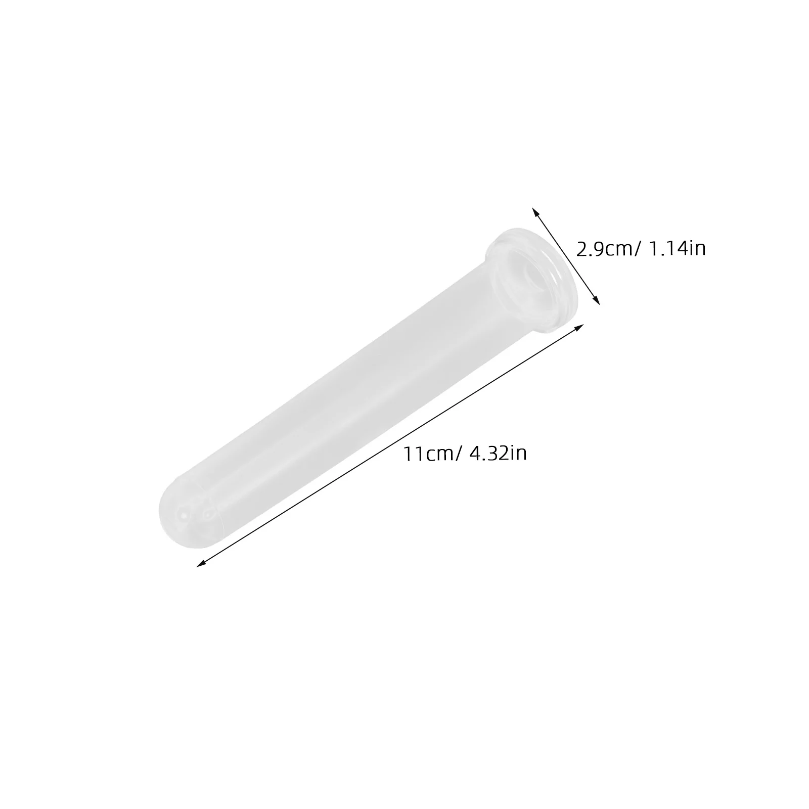 Tubes d'eau floraux en plastique transparent, 50 pièces, conception étanche pour arrangements de fleurs fraîches et hydratation à tige unique