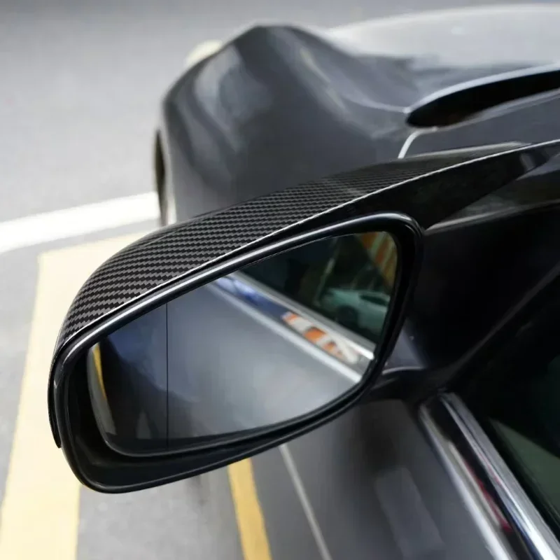 

For Infiniti G25 G35 G37 Real Dry Carbon Fiber Exterior Rearview Mirror Cover Decoration Modification Body Kit Accessories
