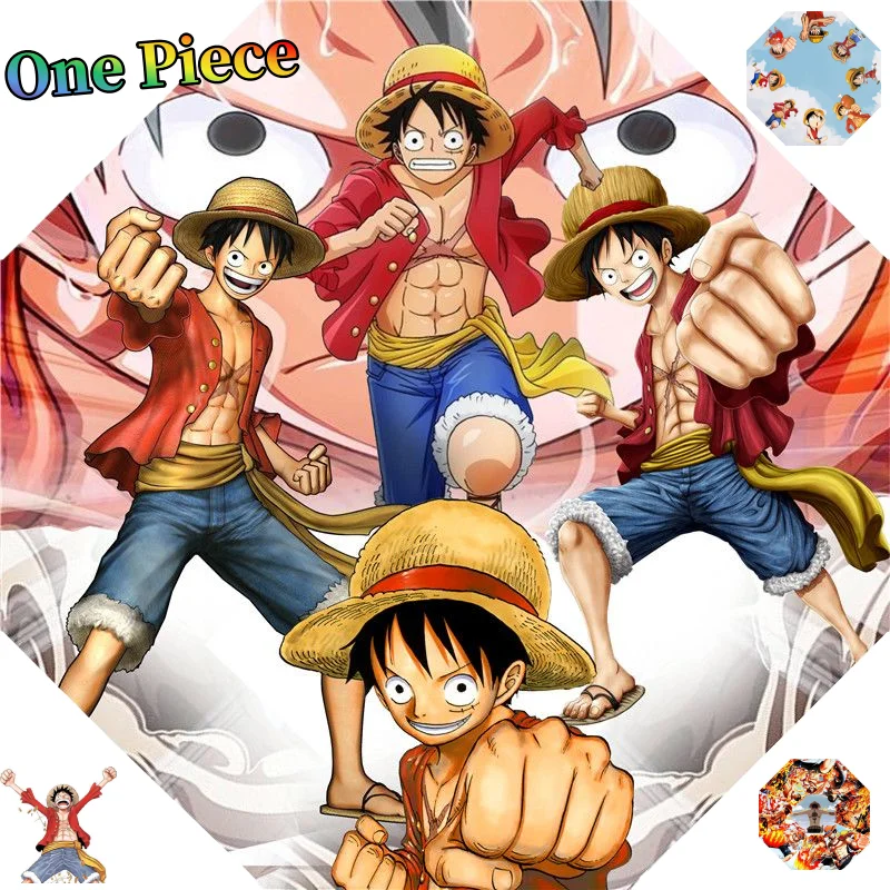 Paraguas de una Pieza, Bonito y Elegante, con Dibujos Animados, Grande, Resistente al Viento, para Sol y Lluvia, para Hombres y Mujeres, Regalo Perfecto para Amigos